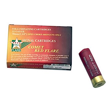 12GA 2 3/4 RED COMET FLARES