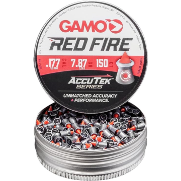 ,177 RED FIRE PELLETS POLY TIP