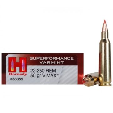 22-250REM 50GR V-MAX SPF VARMT