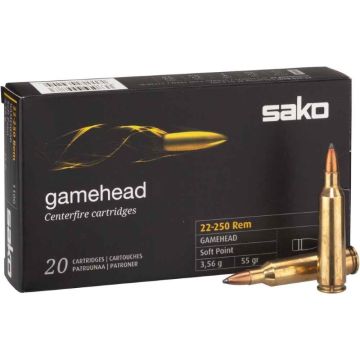 22-250REM 55GR SP GH