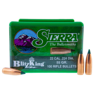 22CAL .224 55GR BLITZKING