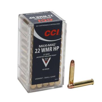 22WMR 40GR JHP