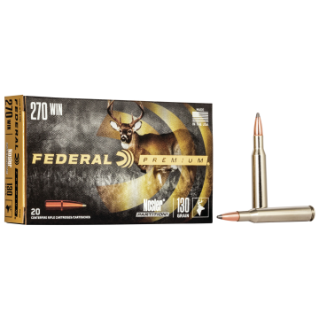 270WIN 130GR NOSLER PARTITION