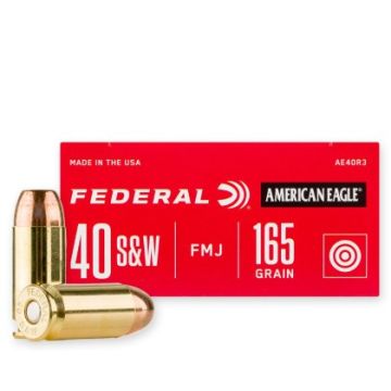 40S&W 165GR  FMJ