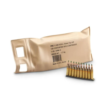 5.56NATO 62GR GREEN TIP