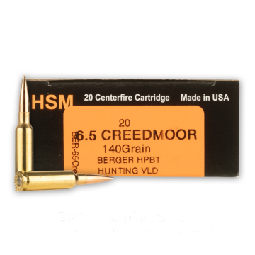 6.5CRM 140GR MATCH HUNTING VLD