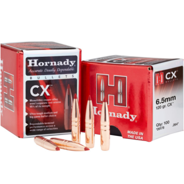 6.5MM .264 120GR CX