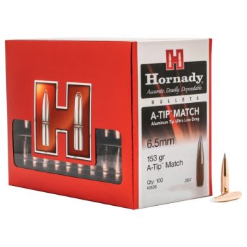 6.5MM .264 153GR A-TIP MATCH