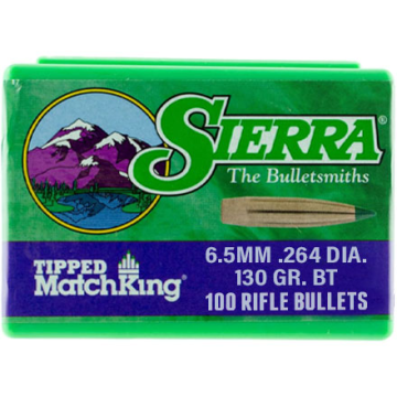6.5MM .264 130GR TMK