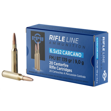6.5X52MM CARCANO 139GR FMJ