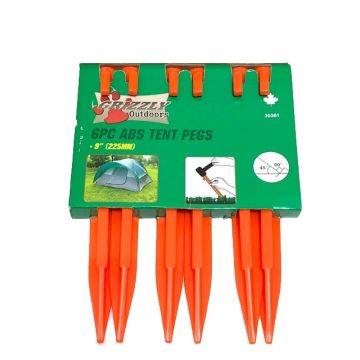 ABS TENT PEGS