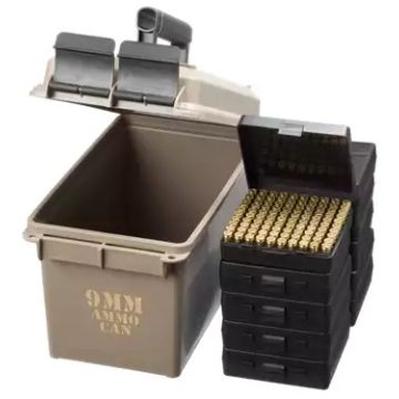 AMMO CAN W/10 P100-9'S