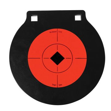 AR500 TWO HOLE GONG 3/8"