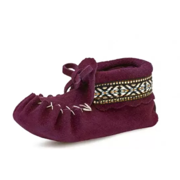 BABY MOCCASIN-BRAID BOOTIE