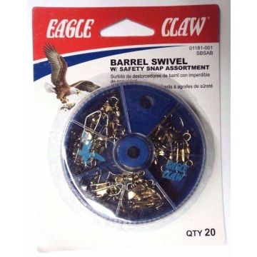 BARREL SWIVEL / SNAP ASSORT