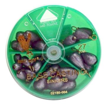 BASS CASTING SINKERS ASST