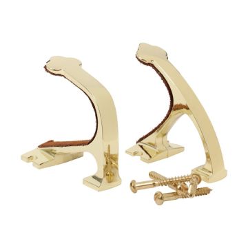 BRASS GUN HANGER SET