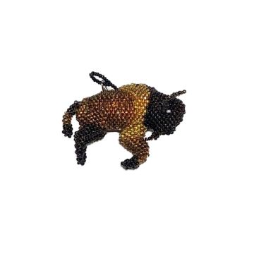 BROWN BISON KEYCHAIN