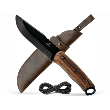 BUSHCRAFT FIXED BLADE-WALNUT