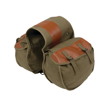 CANVAS SADDLE BAG