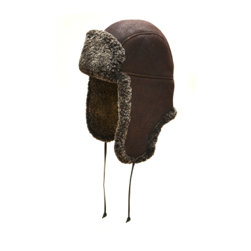 COLE SHEARLING AVIATOR CAP