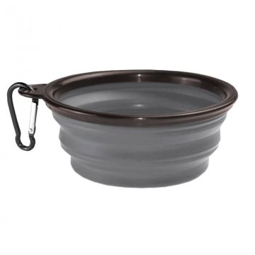 COLLAPSIBLE SILICONE PET BOWL