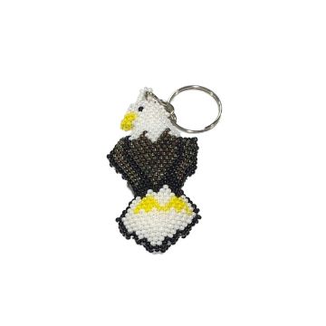 EAGLE PERCHED KEYCHAIN