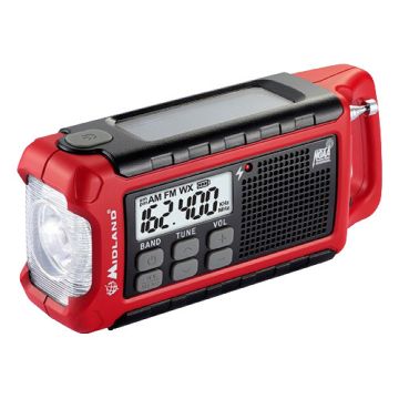 EMERGENCY COMPACT CRANK RADIO