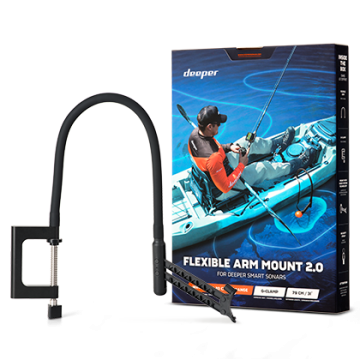 FLEXIBLE ARM MOUNT FOR BOATS