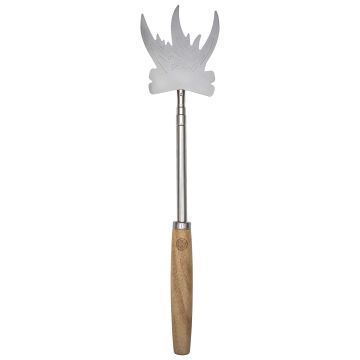 GRILL ALONG EXTENDABLE FORK