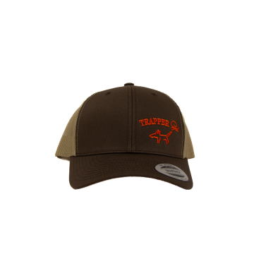 HAT BROWN/TAN MESH-ORNG COYOTE