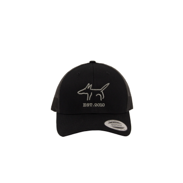 HAT BLACK/SLVR MESH-SLVR COYOT