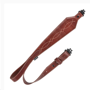 LEATHER SLING WESTERN SCALLOP