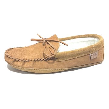 MENS MOCCASIN SLIPPERS-LINED