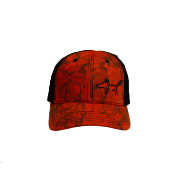ORANGE CAMO - LOGO HAT