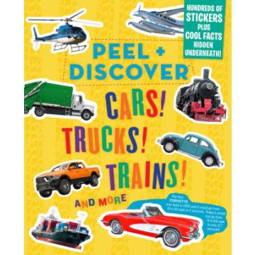 PEEL + DISCOVER: CARS! TRUCKS!