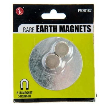 RARE EARTH MAGNET 2PC