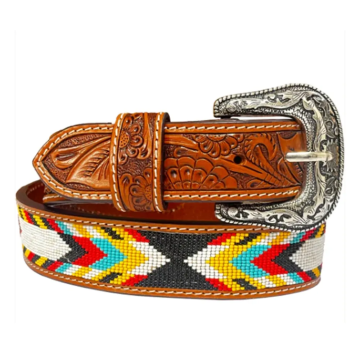 REB 120 CHEVRON BEADED BELT