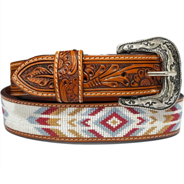 REB 121 AZTEC BEADED BELT