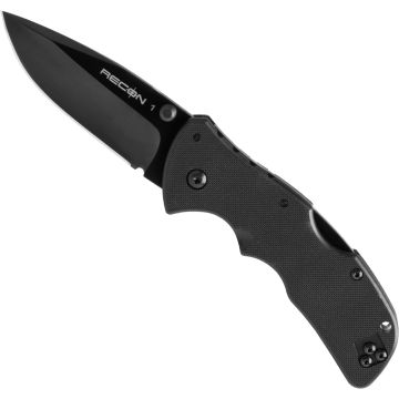 RECON 1 FOLDER BLK SPEAR POINT