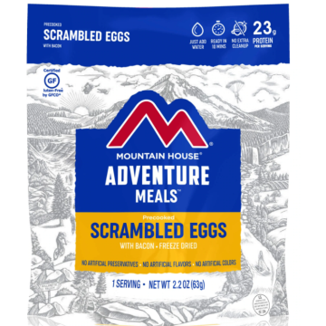 SCRAMBLED EGGS W/ BACON-GF
