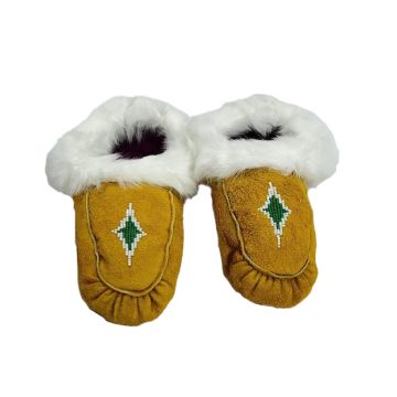 SLIPPER- DIAMOND W/ WHITE TRIM