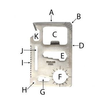 SURVIVAL CARD TOOL 0.5