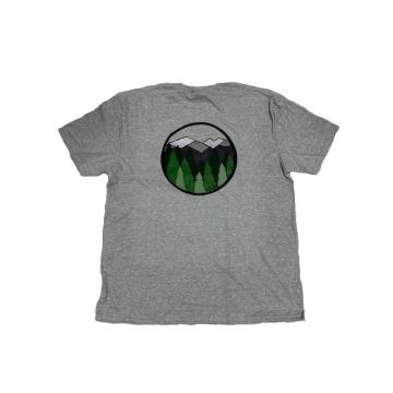 T-SHIRT W/ TREES & LOGO