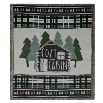 TAPESTRY THROW-CABIN