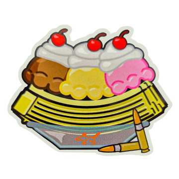 TG BANANA CLIP STICKER