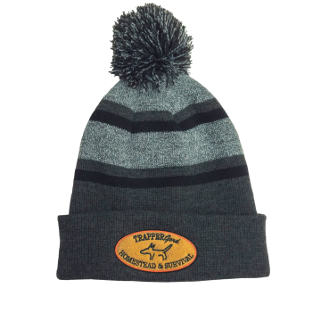 TOQUE STRIPE POM POM
