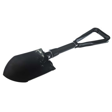 TRI-FOLD SERRATED SHOVEL W/PIC