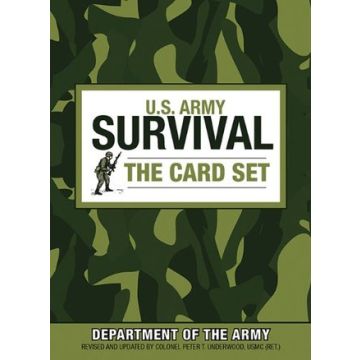 US ARMY SURVIVAL CARD SET