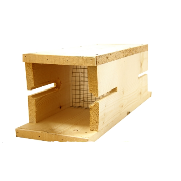 WOODEN DOUBLE MARTEN BOX